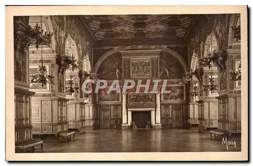 Ansichtskarte AK Les Petits Tableaux de L'Ile de France Palais de Fontainebleau La Galerie Henri II ou Salle de B