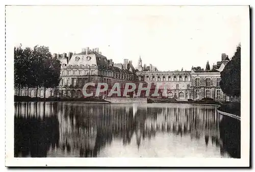 Ansichtskarte AK Chateau de Fontainebleau ensemble sur la piece d'eau