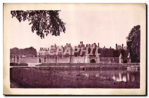 Ansichtskarte AK Palais de Fontainebleau le palais vu du Canal