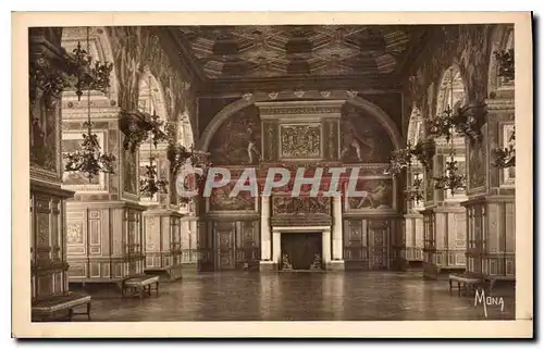 Ansichtskarte AK Palais de Fontainebleau la Galerie Henri II ou Salle de Bal