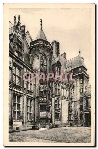 Cartes postales Bourges Palais Jacques Coeur la Cour