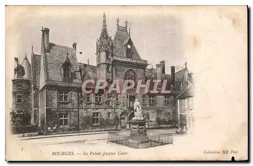 Cartes postales Bourges le palais Jacques Coeur