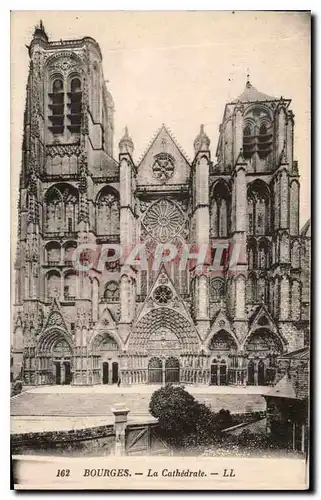 Cartes postales Bourges La Cathedrale