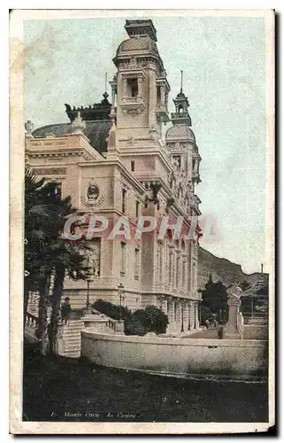 Cartes postales Monte Carlo le Casino