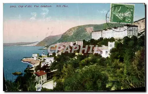 Cartes postales Cap d'Ail vue generale