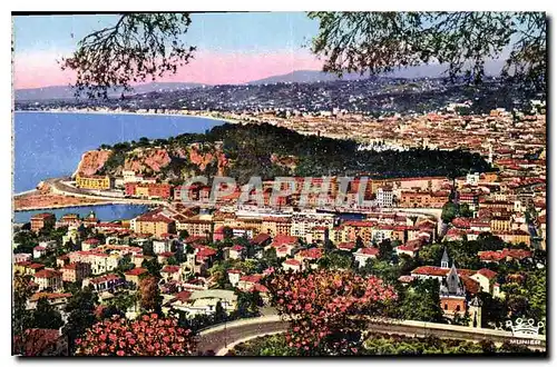 Cartes postales Nice A M vue generale prise de la Nouvelle Corniche