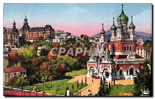 Cartes postales Nice A M eglise Russe Russie Russia