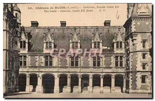 Ansichtskarte AK Chateau de Blois I et C Interieur Facade Louis XII