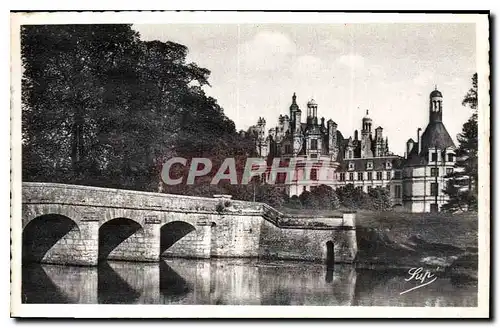 Cartes postales Chambord L et C et le Pont du Cosson