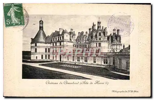 Ansichtskarte AK Chateau de Chambord Aile de Henri II