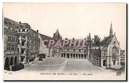 Cartes postales Chateau de Blois la Cour