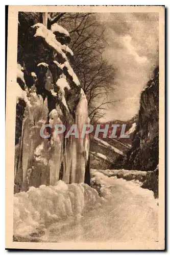 Cartes postales Route des Grands Goulets en hiver