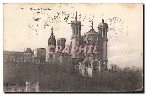 Cartes postales Lyon Abside de Fourvriere