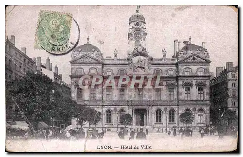 Cartes postales Lyon Hotel de ville