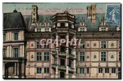 Cartes postales Blois L et C le Chateau Facade Interieure