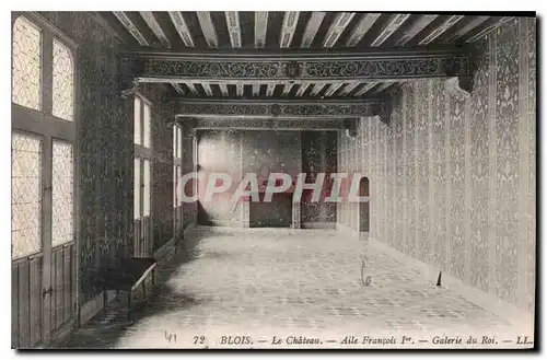 Cartes postales Blois le Chateau Aile Francois ier Galerie du Roi