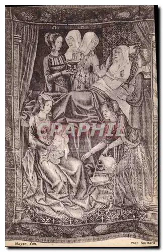 Cartes postales Aix en Provence Cathedrale St Sauveur Tapisseries Flamandes XVI S