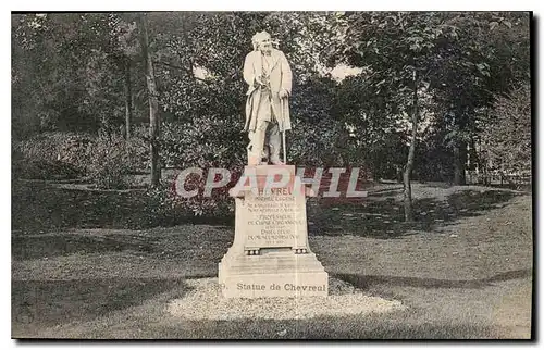 Cartes postales Statue de Chevreul