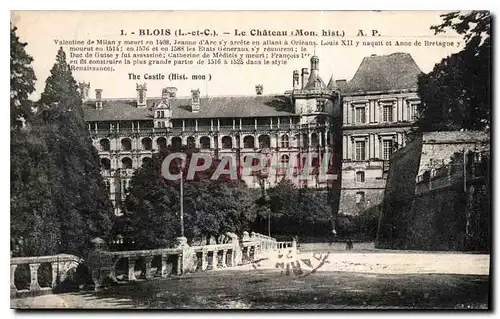 Cartes postales Blois L et C le Chateau Mon hist