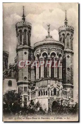 Cartes postales Lyon Notre Dame de Fourvriere l'Abside
