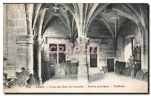 Cartes postales Nancy Palais des ducs de Lorraine Entree principale Vestibule