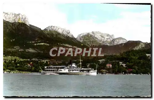 Cartes postales Menton Saint Bernard Depart du Bateau France