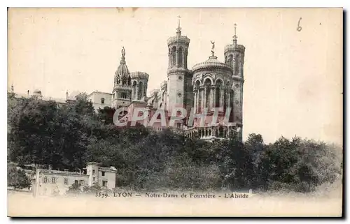 Ansichtskarte AK Lyon Notre Dame de Fourvriere l'Abside