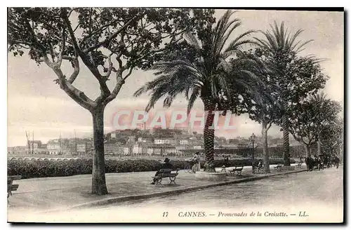 Ansichtskarte AK Cannes Promenades de la Croisette