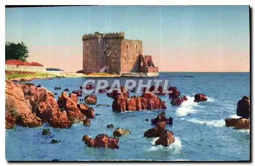 Cartes postales Ile Saint Honorat Monastere fprtifie et recifs