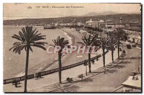 Cartes postales Nice Panorama des Ponchettes