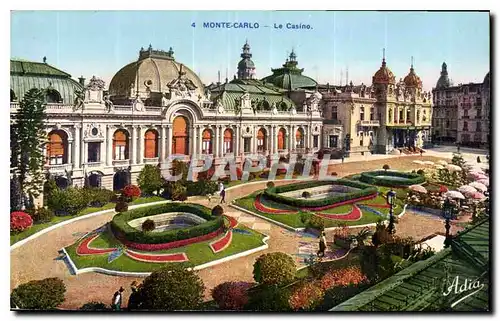 Cartes postales Monte Carlo le Casino