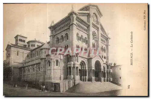 Cartes postales Monaco la Cathedrale