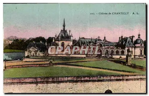 Cartes postales Chateau de Chantilly
