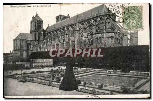 Cartes postales Bourges la Cathedrale