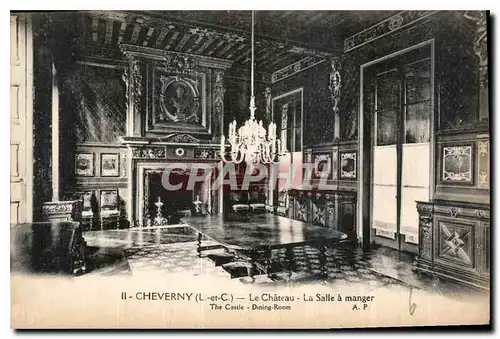 Ansichtskarte AK Cheverny L et C lke Chateau la Salle a Manger