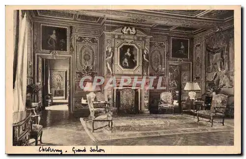 Cartes postales Cheverny Loir et Cher Grand Salon