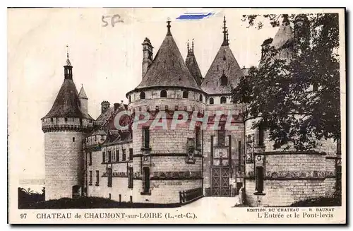 Cartes postales Chateau de Chaumont sur loire L et C