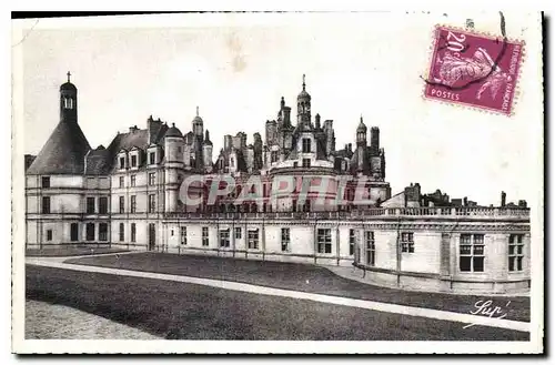 Ansichtskarte AK Chambord L et C le Chateau Aile Henri II