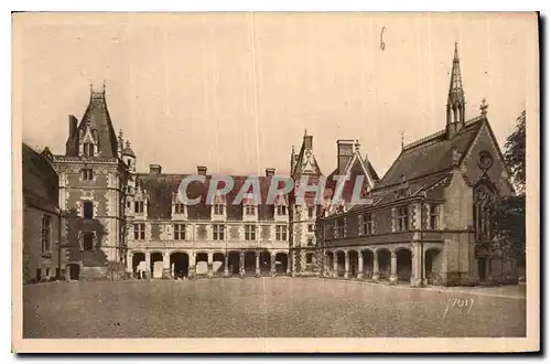 Cartes postales Chateaux de la Loire Chateau de Blois Aile Louis XII et la Chapelle