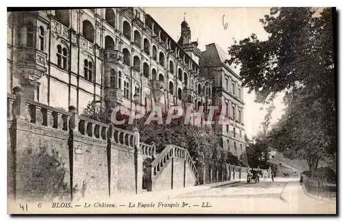 Ansichtskarte AK Blois le Chateau la Facade Francois Ier