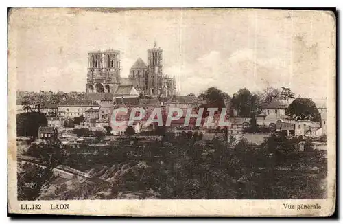 Cartes postales Laon vue generale