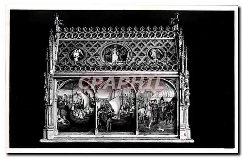 Cartes postales La Chasse de Sainte Ursule Bruges hopital Saint Jean