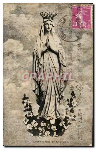 Cartes postales Notre Dame de Lourdes