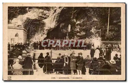 Cartes postales Lourdes la Grotte