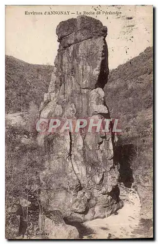 Ansichtskarte AK Environs d'Annonay la Roche de Pereandre