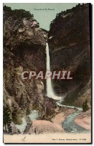 Cartes postales Cascade de St Benoit