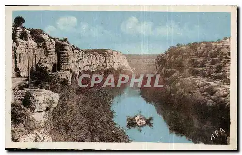 Cartes postales Environs d'Aubenas l'Ardeche aux defiles de Ruoms