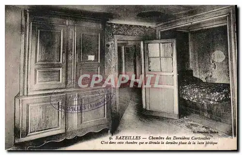 Cartes postales Bazeilles Chambre des Dernieres Cartouches