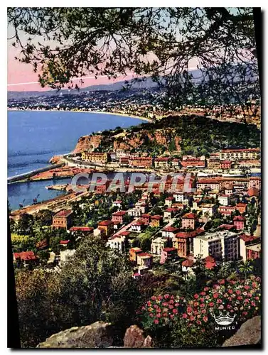 Cartes postales Nice A M vue generale prise du mont Boron