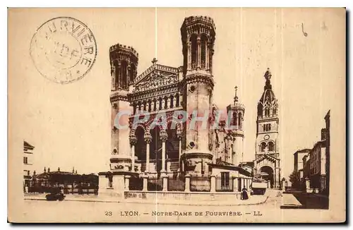 Cartes postales Lyon Notre Dame de Fourviere